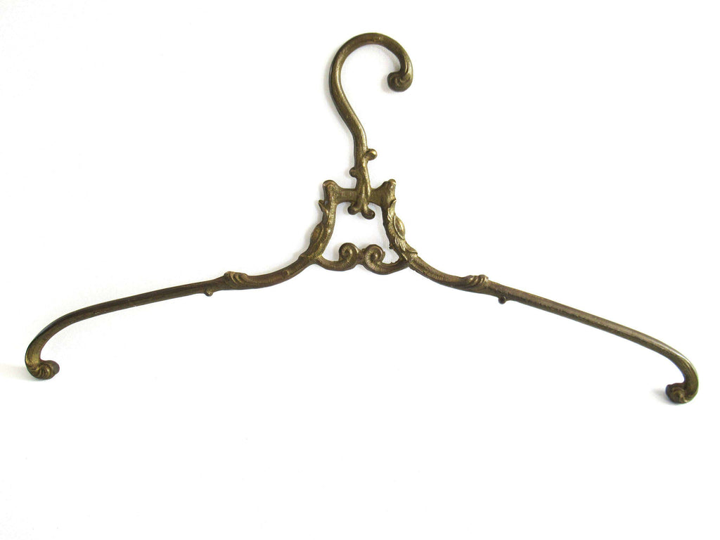 Clothes Hanger Antique Brass, 90x42x165 cm - Madam Stoltz @ RoyalDesign