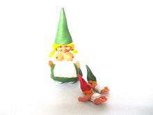 Gnome figurine, Breastfeeding Gnome, after a design by Rien Poortvliet, Brb Gnome, Lisa the Gnome.