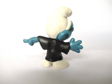 Brainy Smurf Gown Toga Judge, Schleich, Peyo, Pvc figurine.