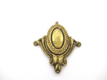 1 (ONE) Brass Escutcheon, Furniture Applique.