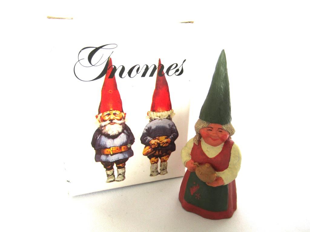 Gnome Figurine Tilly Klaus Wickl 1993 Enesco Rien Poortvliet Mini Upperdutch