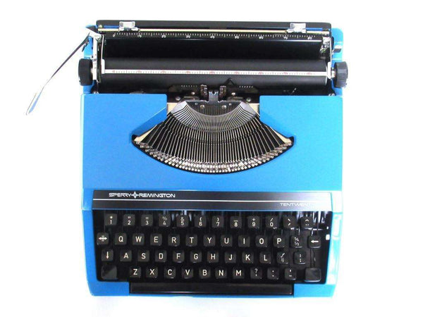 Brother Deluxe 220 working typewriter. Green metal body, two tone ink –  UpperDutch