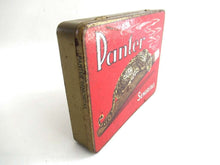 UpperDutch:Tin,Panter Senoritas. Dutch cigar tin. Collectible advertising, cigar tin.