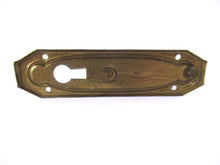 UpperDutch:Pull,Authentic Brass Antique Keyhole cover, Drawer Handle, Old Key Hole Plate, Escutcheon, Drop pull