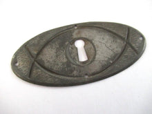 UpperDutch:Keyhole cover,Metal Keyhole cover, Vintage metal Escutcheon