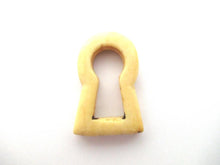 UpperDutch:Keyhole cover,Antique Bone Keyhole cover, bone escutcheon, key hole frame