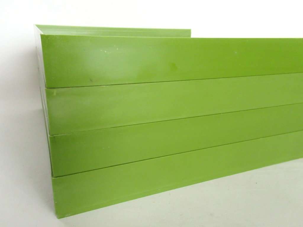 Set of 4 Stack-able Vinyl Record Holders for 12 records. Discofoon gr –  UpperDutch