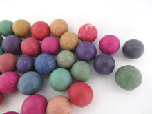 Set of 30 mixed Antique Clay Marbles