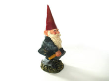 Garden Gnome with Axe, Lumberjack after a design by Rien Poortvliet, David the Gnome.