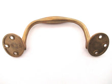 Drawer pull, Antique Brass Cabinet Pull, Furniture Hardware, Drawer Handle.