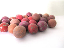 Set of 30 Antique Clay Marbles.