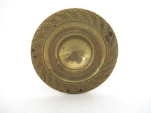 Set of 2 Antique brass Drawer knobs, Cabinet pull. Brass cabinet hardware.