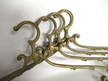 UpperDutch:,1 (one) Brass Clothes Hanger, Clothes Hangers, Antique French Coat hanger, Wedding dress. Bride Clothes Hanger.