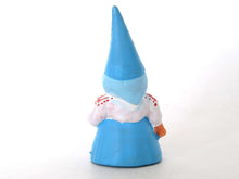 UpperDutch:,1 (ONE) Gnome figurine, Gnome after a design by Rien Poortvliet, Brb Gnome, Lisa the Gnome. Serving tea. Tea gift.