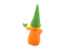 UpperDutch:Gnomes,1 (ONE) Gnome figurine, Gnome after a design by Rien Poortvliet, Brb Gnome holding candle, Lisa the Gnome.