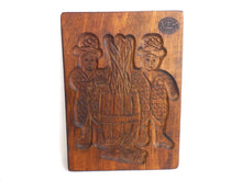 UpperDutch:Cookie Mold,Wooden cookie mold with Tobacco Scenes. Wooden Cookie Mold. Tabacos Primeros, La Paz. Speculaas plank.