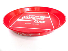 UpperDutch:,Coca Cola Tray, Coca Cola Coke. Metal Tray, Coca Cola Collectible, Coca Cola, red retro kitchen, 80's, Coca Cola is it! .