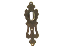 UpperDutch:Hooks and Hardware,Brass Escutcheon / Keyhole cover / Vintage key hole plate