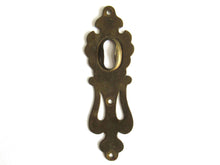 UpperDutch:Hooks and Hardware,Brass Escutcheon / Keyhole cover / Vintage key hole plate