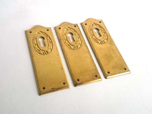 UpperDutch:Hooks and Hardware,1 Keyhole Escutcheon metal Keyhole cover, stamped keyhole frame, stamping plate.