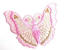 UpperDutch:Sewing Supplies,Butterfly applique, 1930s vintage embroidered applique. Vintage patch, sewing supply. Applique, Crazy quilt