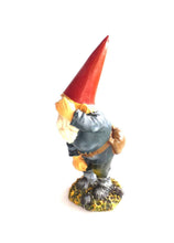 UpperDutch:Gnomes,Gnome figurine, 9 INCH Gnome after a design by Rien Poortvliet, David the Gnome.