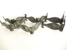 UpperDutch:Shelf bracket,Set of 6 Decorative Metal Corner Brackets, Furniture Hardware. Applique, Corner piece.